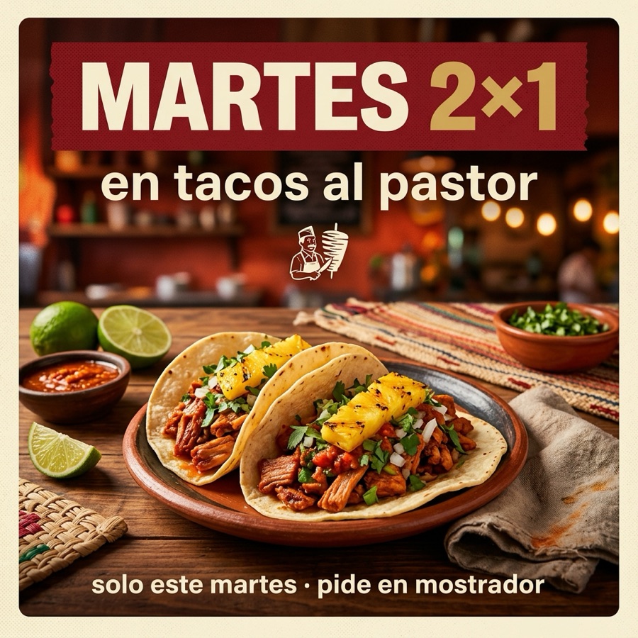 Cartel de promoción generado con IA